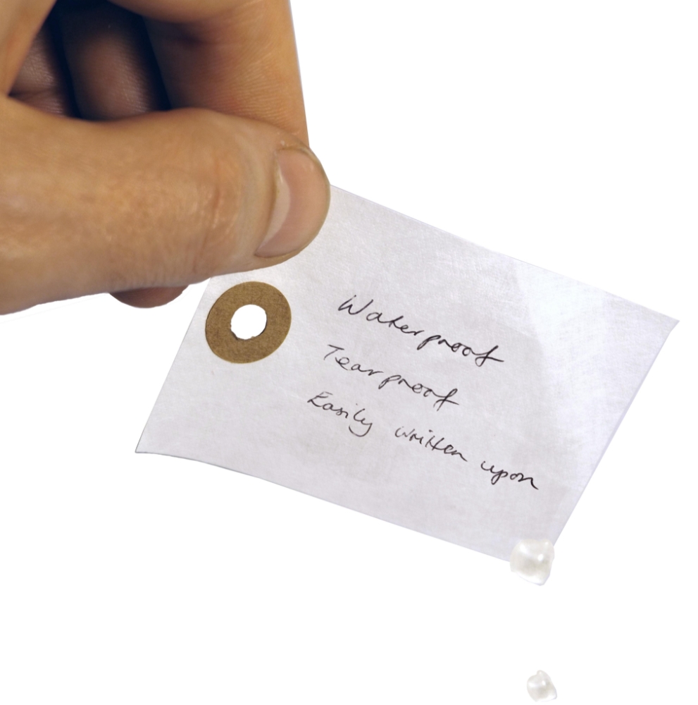 Tyvek waterproof labelling tags - Preservation Equipment Ltd