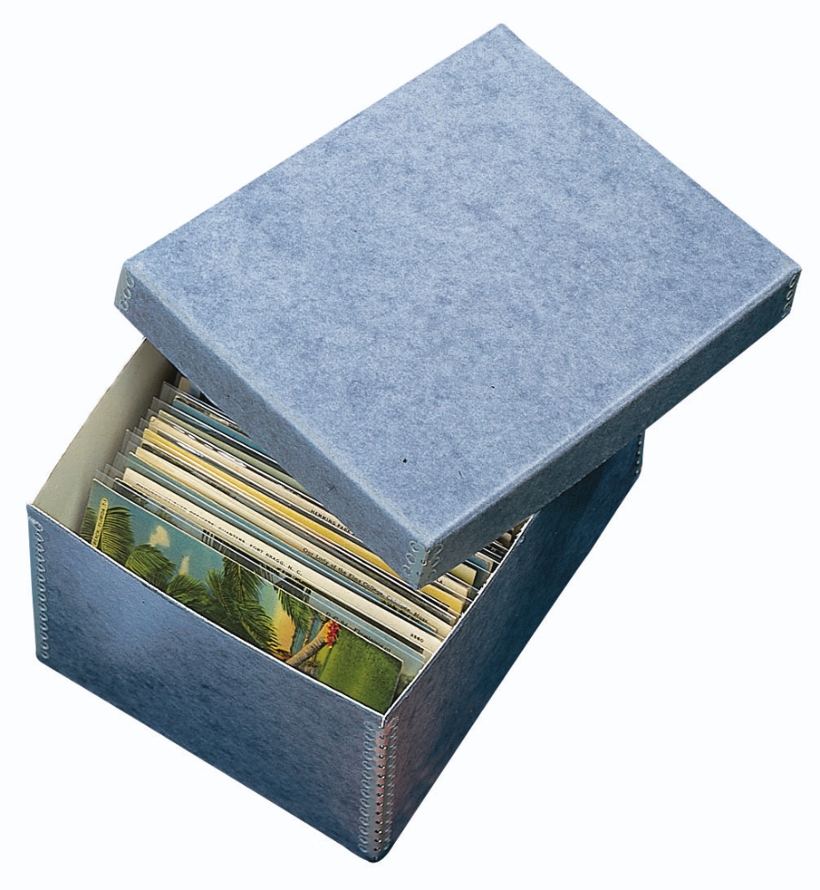 Postcard storage boxes - Preservation Equipment Ltd